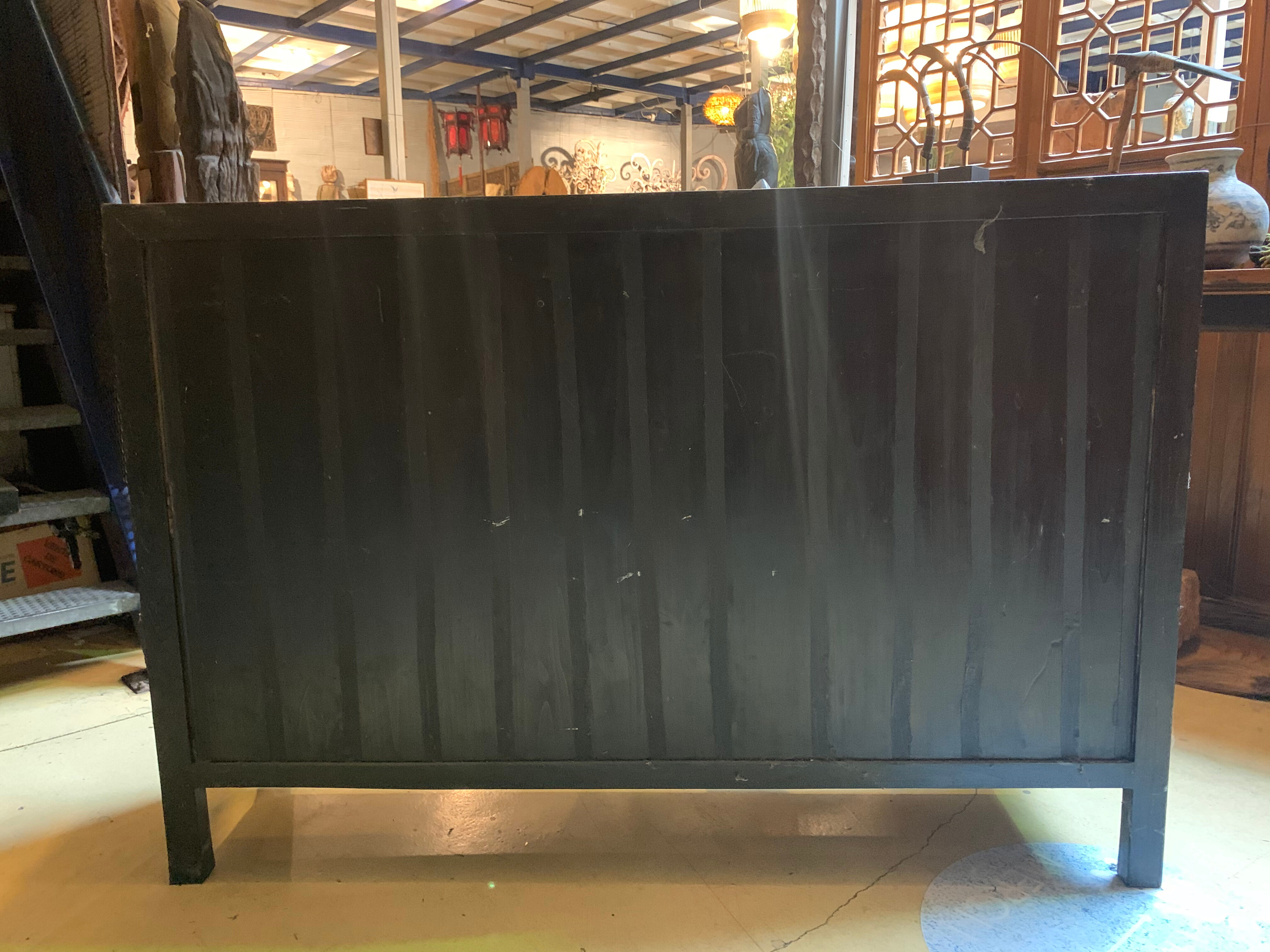 Indonesian bamboo woven buffet