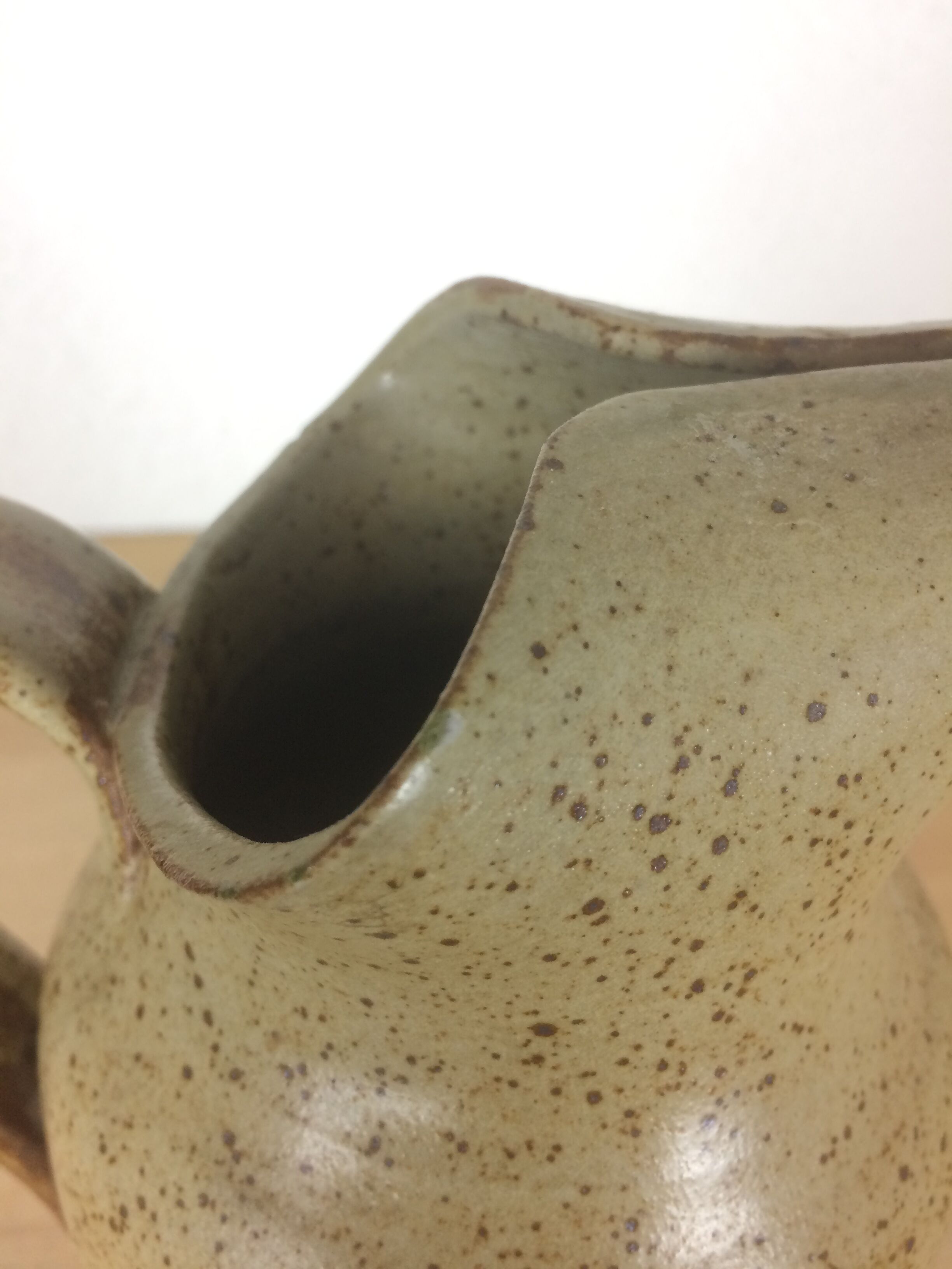Vintage pyrity sandstone pitcher