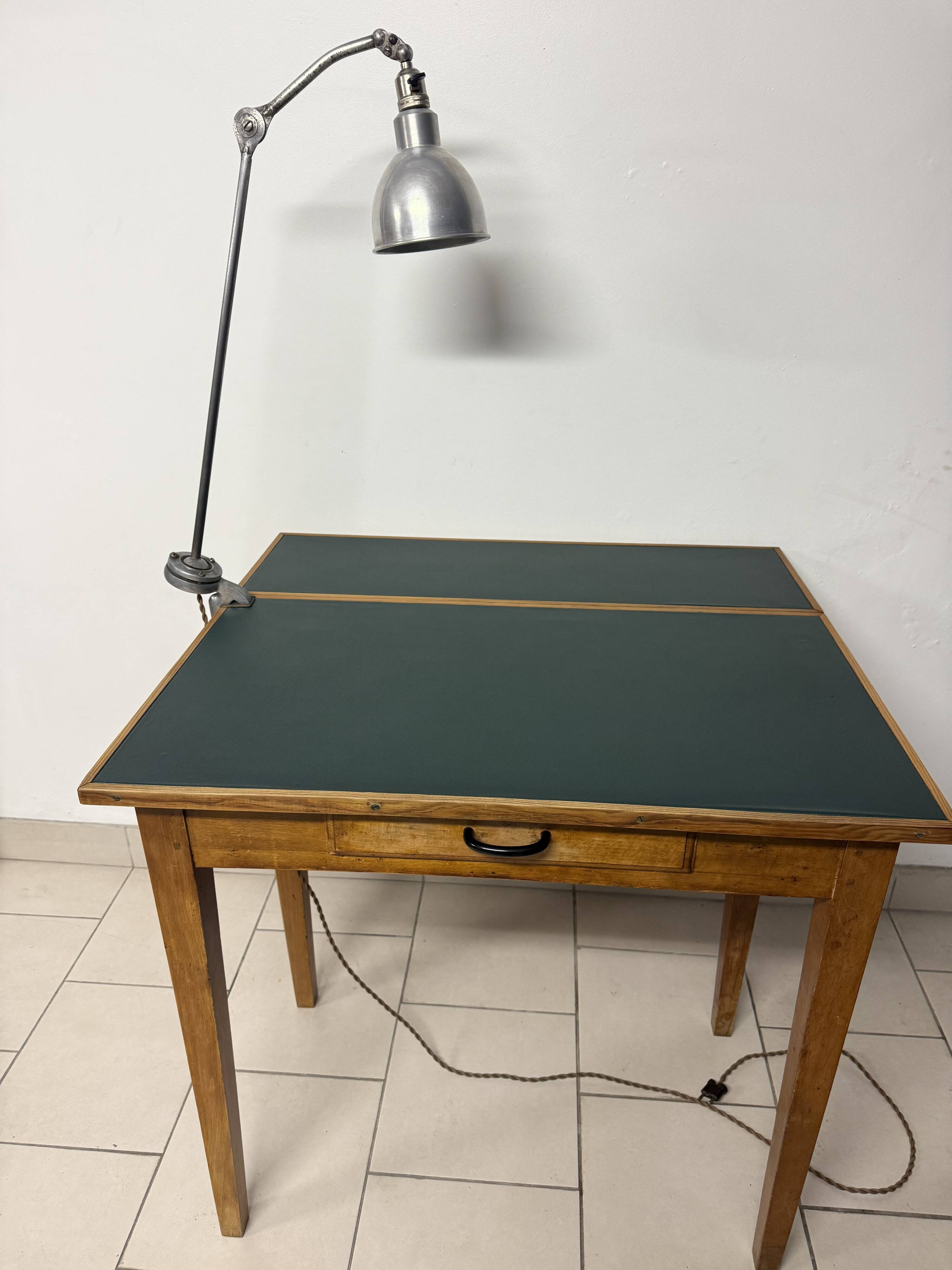 Industrial desk lamp