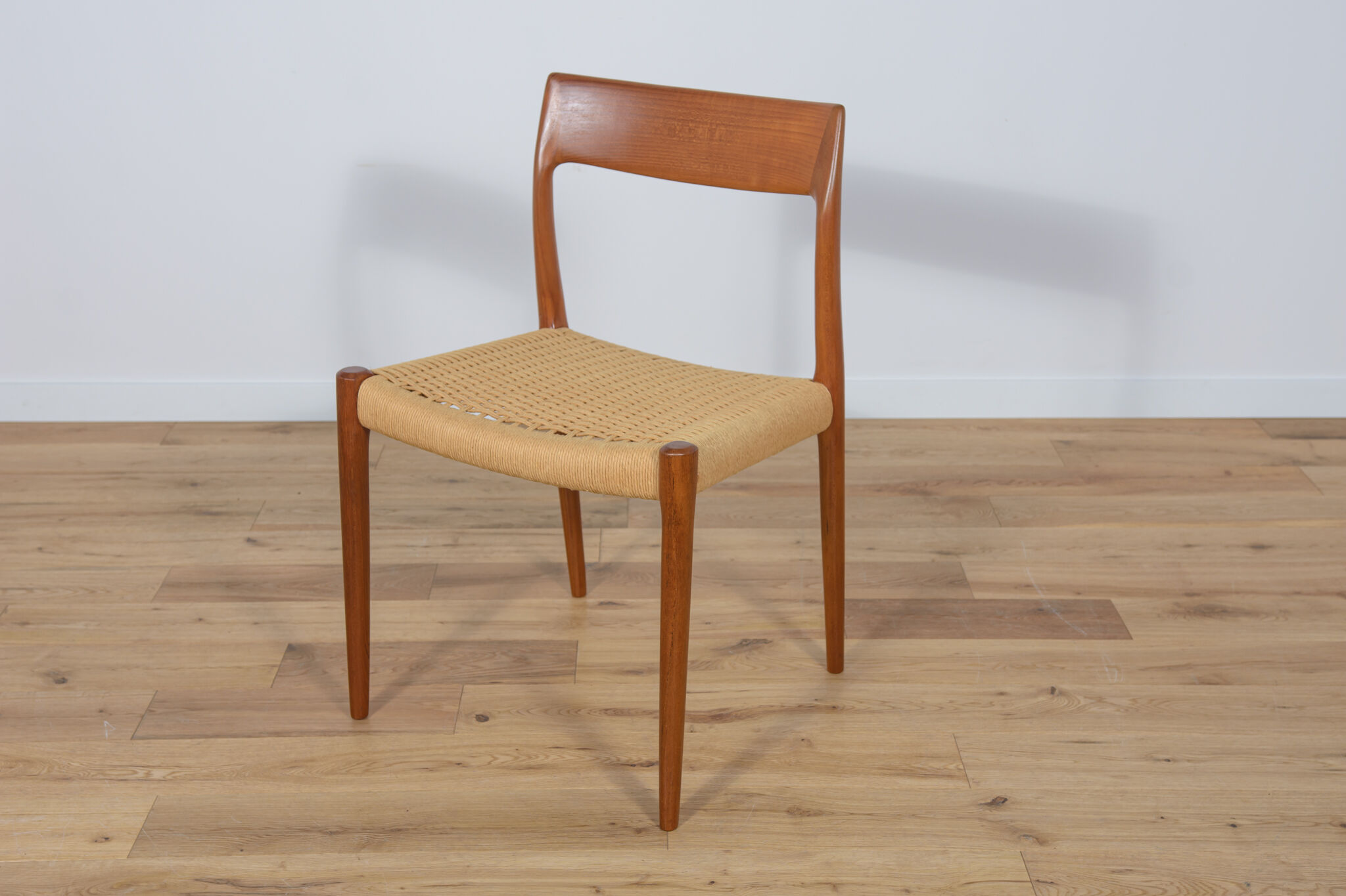 Mid-century dining chairs model 77 by Niels Otto Møller for J.L. Møllers, 1960s, Set of 4