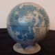 Lunar globe Robert I. Johnson 1966 – Vintage NASA – metal, original base