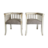 Art deco armchairs