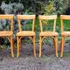 6 chaises Baumann n°55, années 50