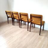 Vintage set of 4 dining chairs by Parisi – MiM Roma