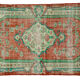 Anatolian handmade vintage rug 223 cm x 133 cm