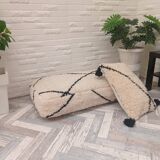 Handmade Berber armchair in wool