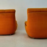 Pair of Mid Century Vintage Atlantis Armchairs, 1960s
