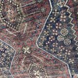 Carpet old persian hand made ghashghai wool 97 x 152 cm