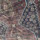 Carpet old persian hand made ghashghai wool 97 x 152 cm