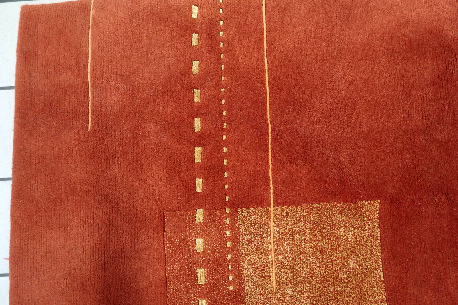 Tapis vintage fait main Khaden 173cm x 239cm - 1C1015