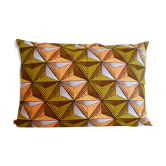 Housse coussin wax 40 cm x 60 cm
