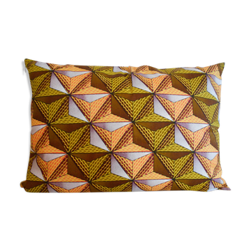 Housse coussin wax 40 cm x 60 cm