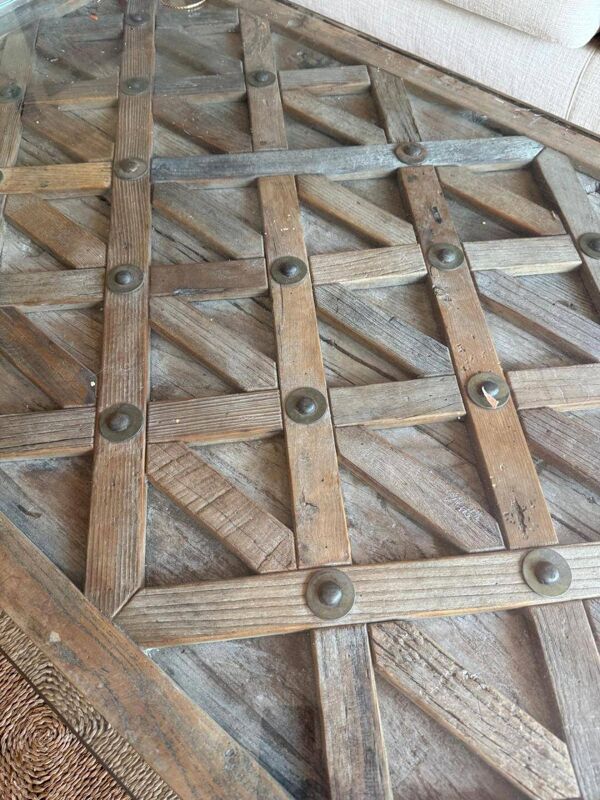 Table basse flamant