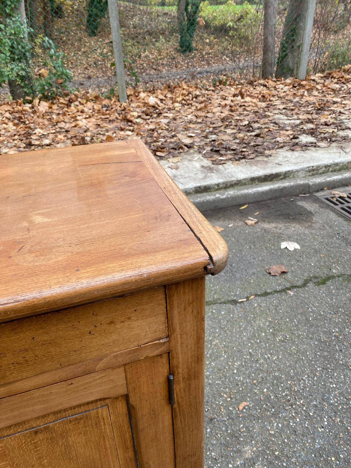 Buffet parisien en chêne massif du 19ème