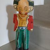 Antique wooden clown