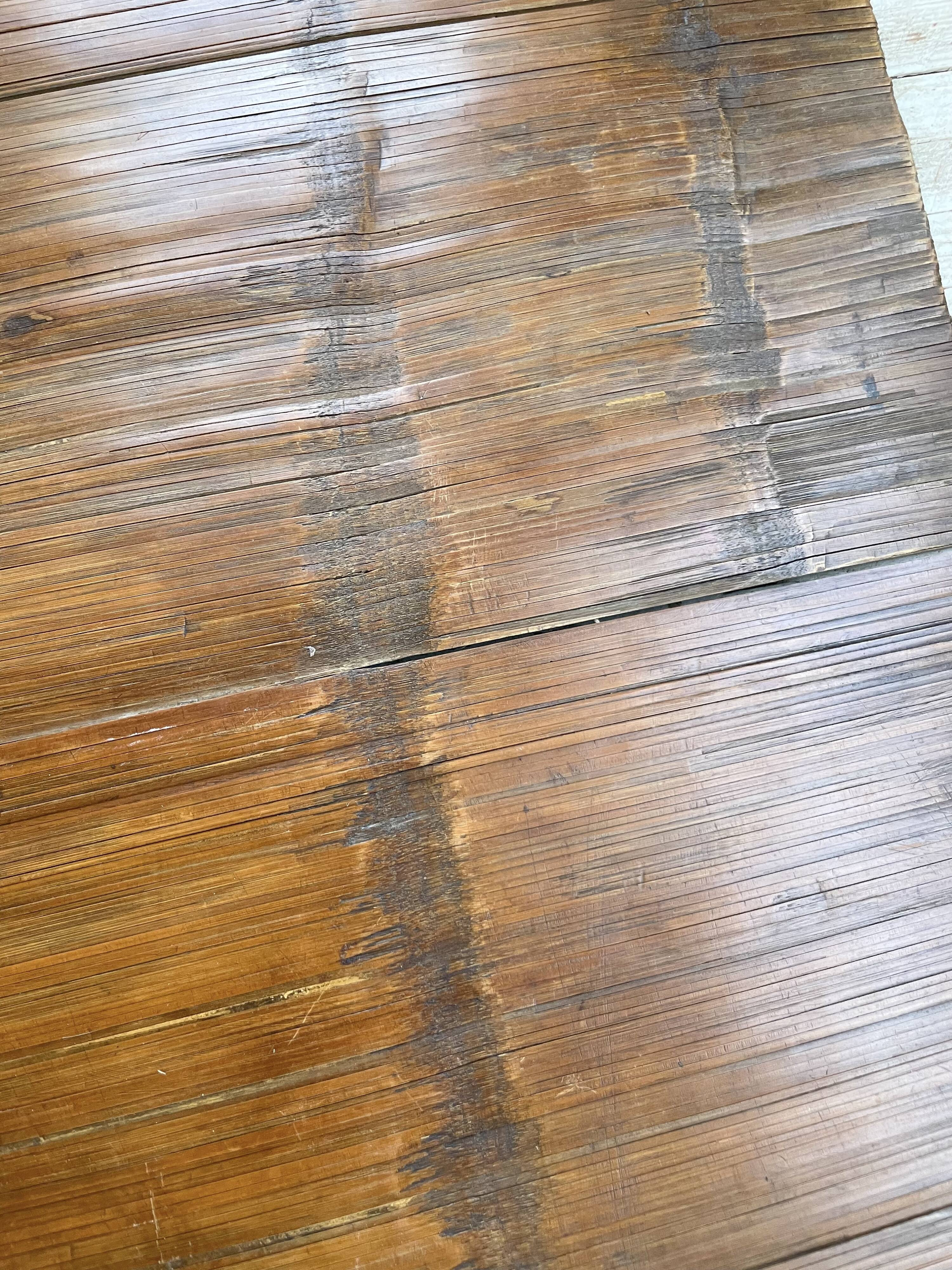 Tapis en bois tribu Akha Birmanie