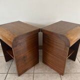 Pair of Art Deco bedside tables