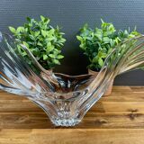 Vintage free-form glass bowl – decorative design plate