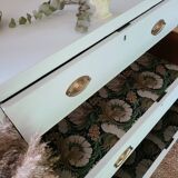 Commode tiroirs renovée