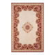 Red and beige oriental pattern rug AMAN in wool