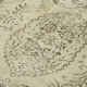 Handmade antique oriental beige carpet 186 cm x 265 cm