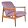 Original restored armchair GFM-64, signed by designer E.Homa, 1960s