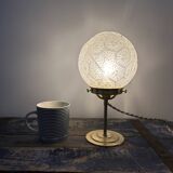 Art Deco globe table lamp