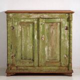 Antique chest of drawers with green patina (c.1920) #59