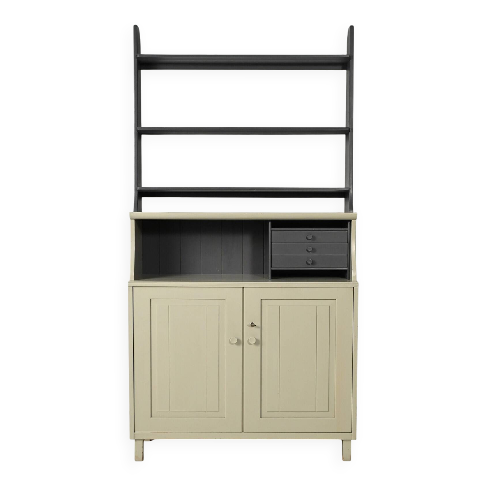 “Visingsö” cabinet with open shelves by Carl Malmsten for Svensk Fur, 1950s