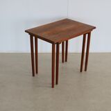 Vintage teak nesting tables
