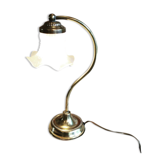 Brass table lamp