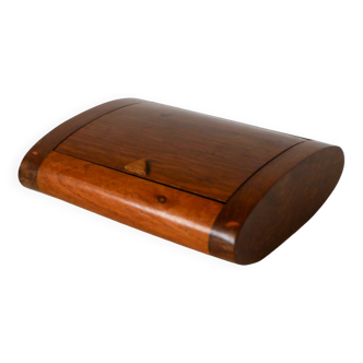 Beech wood box, art deco, 1930