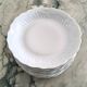 Set de 24 assiettes porcelaine fine de Limoges
