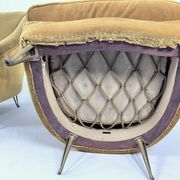 Isa Bergamo, armchairs, Italy 1950s