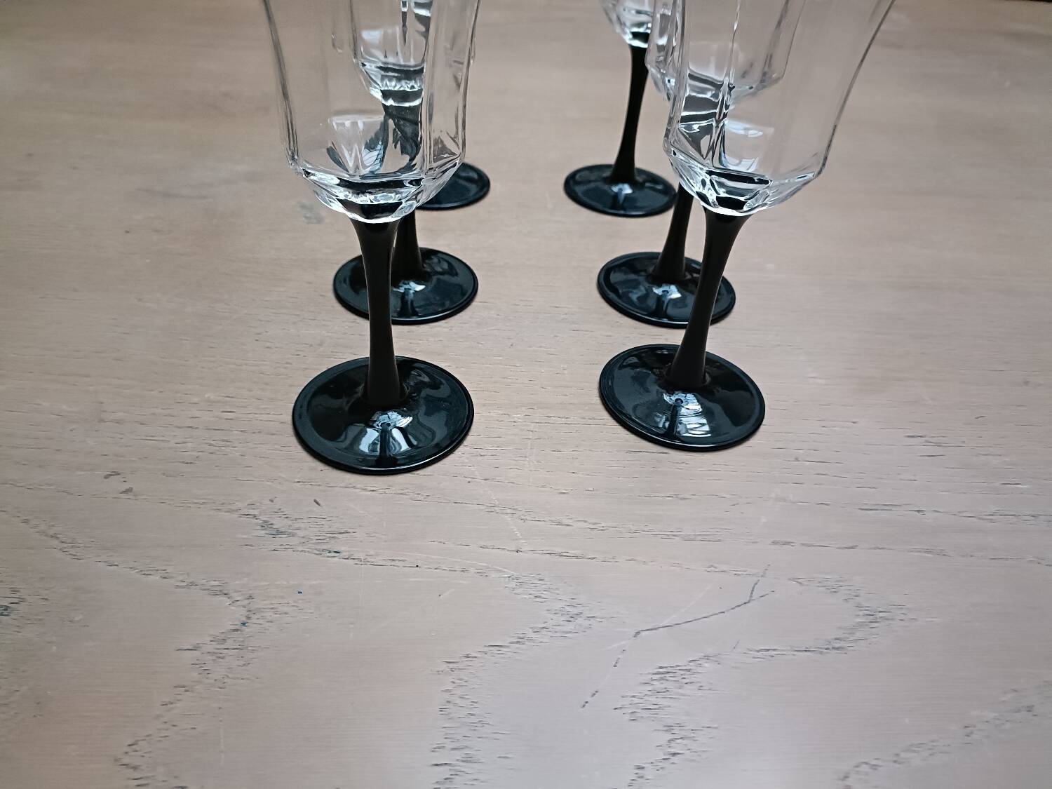 Lot de 6 verres à vin Luminarc, Esso