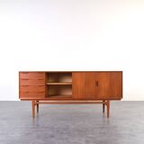 Buffet en teck danois du milieu du siècle, années 1960.