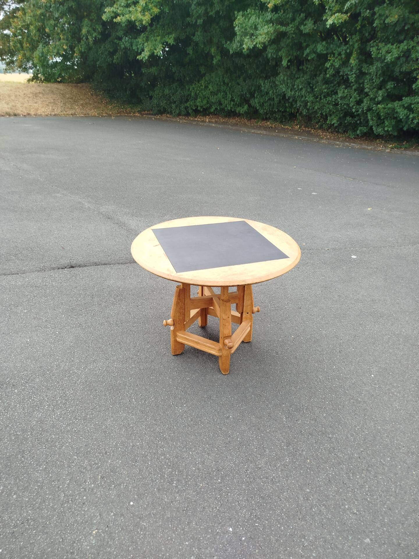 Ladislas Guillerme et Chambron coffee table - Solid oak Your House