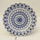 Set of 6 dessert plates of the English pottery "Barratts de Staffordshire" model "Nottingh"