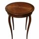 Louis XV style side table; sun veneer; removable top; H71cm