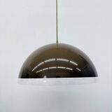 Mushroom hanging lamp brown , 1970s