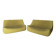 Set of two saké sofas by pascal mourgue for cinna
