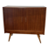 1960s teak veneered sideboard with brass details