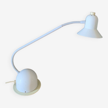 Lampe de bureau vintage Brama blanche