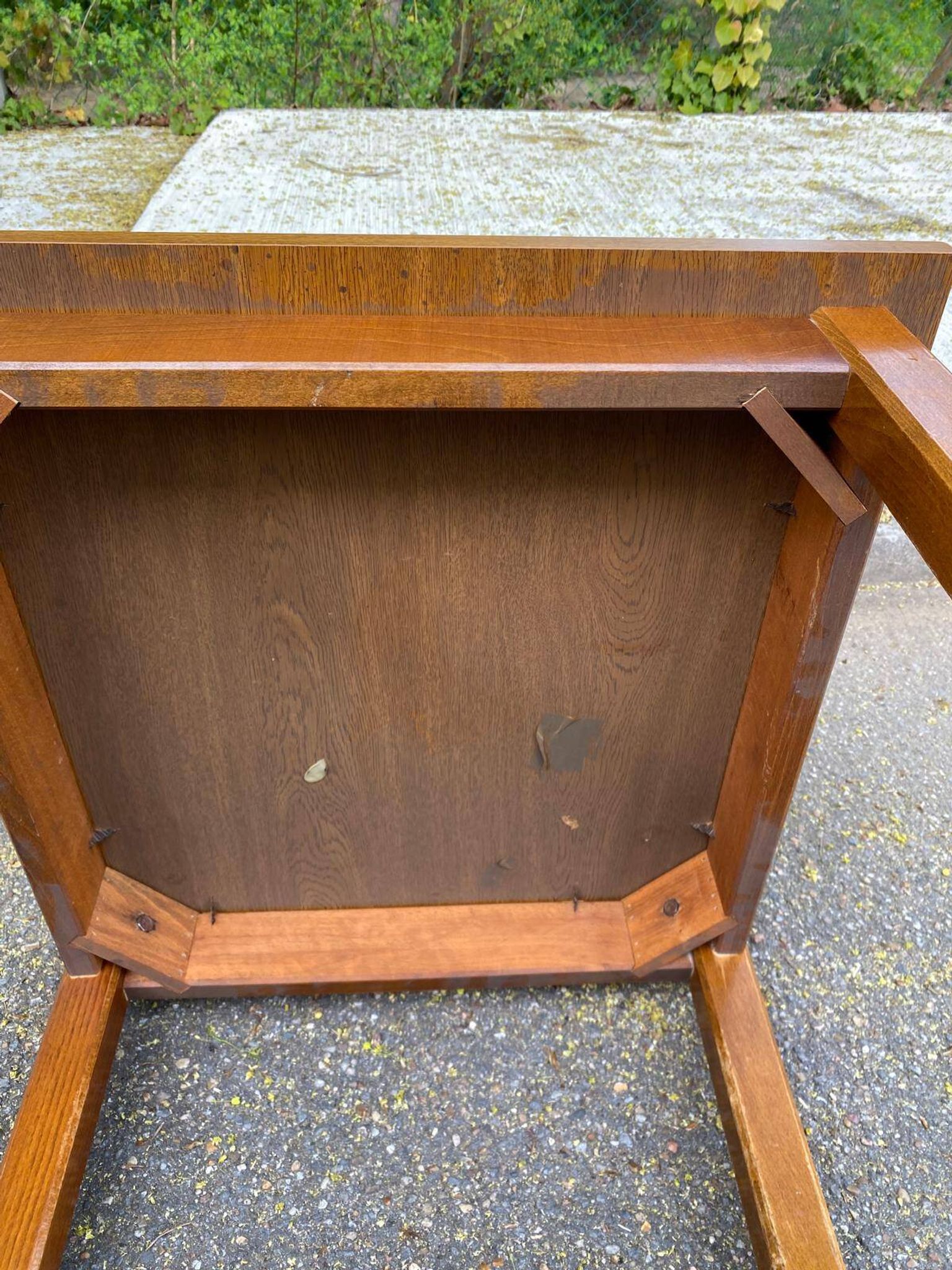 Scandinavian square bistro table in wood