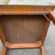 Scandinavian square bistro table in wood