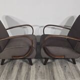 Armchairs by Jindrich Halabala, 1940s, Set of 2