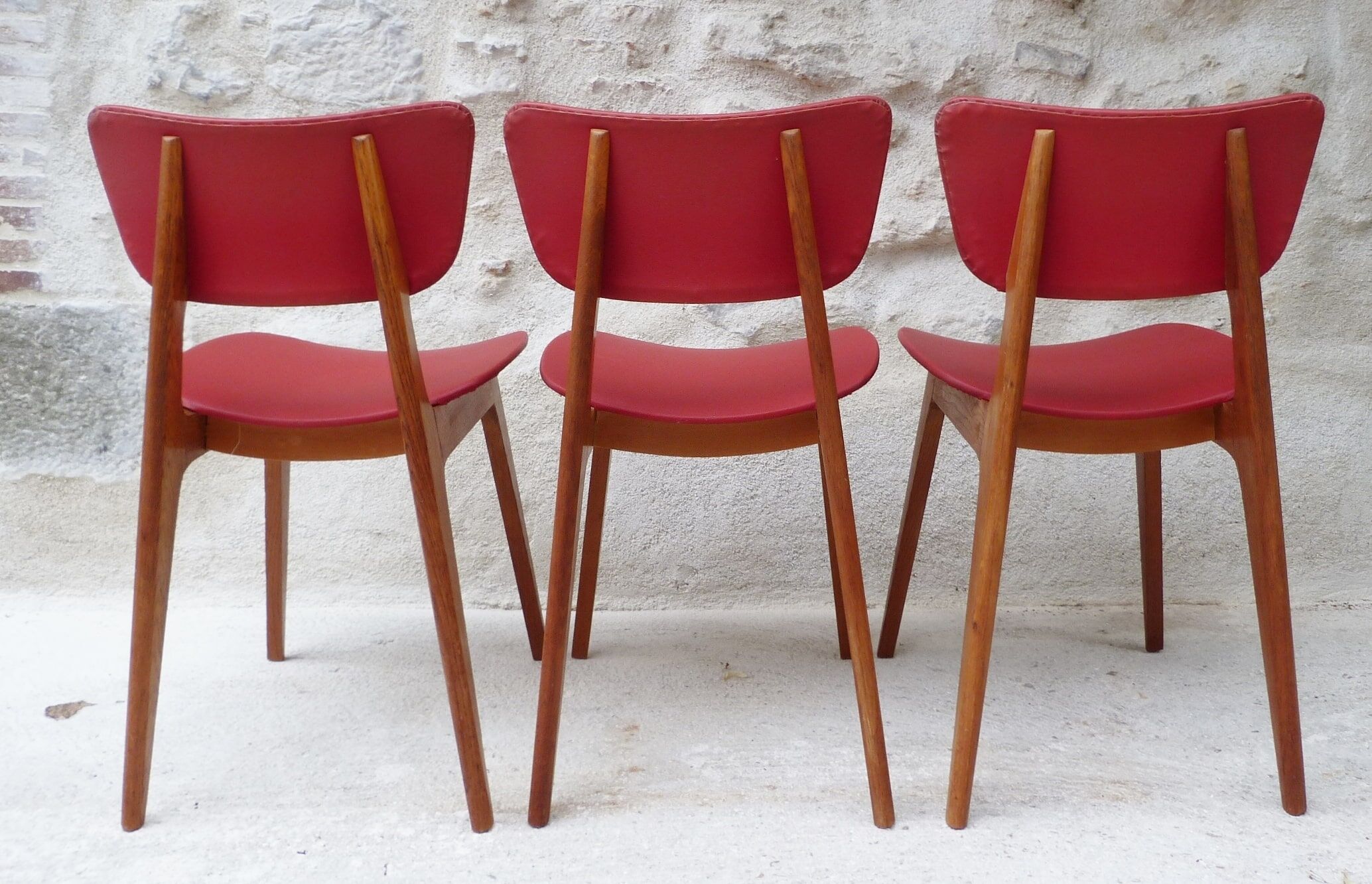 Set of 3 vintage chairs