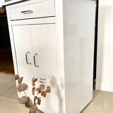 Vintage white metal furniture