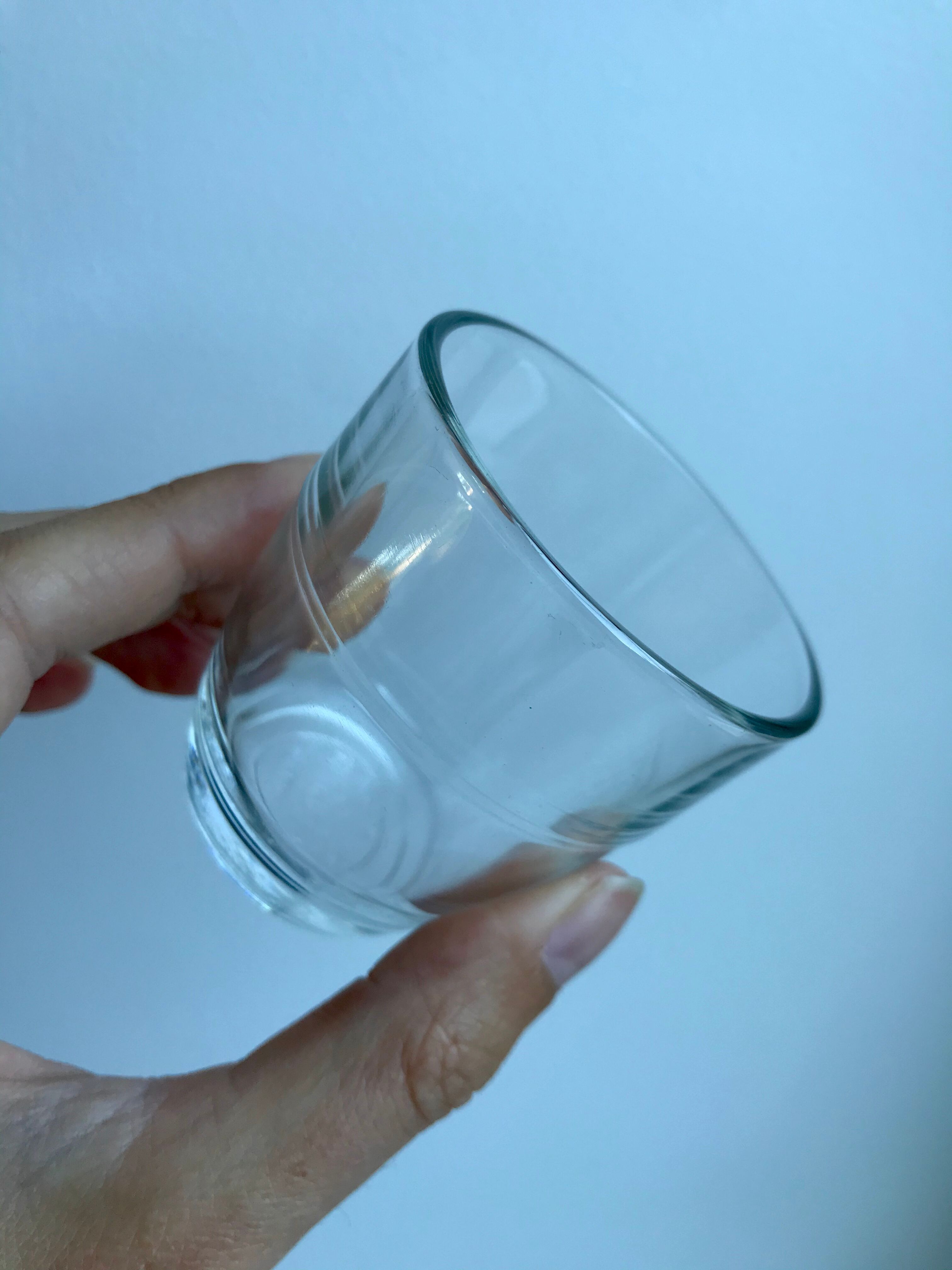 Set of 12 vintage Duralex vintage glasses for children