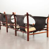 Arne Norell 3-Seat Ilona Rosewood Sofa for Arne Norell AB Aneby Möbler 60s